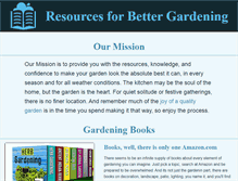Tablet Screenshot of better-gardening.com